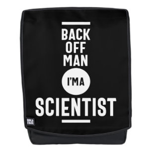 Sac À Dos Back Off Man Je suis un scientifique