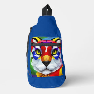 Sac à dos bleu chat d'Alexander