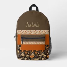 Sac à dos Boho-Chic Green & Orange