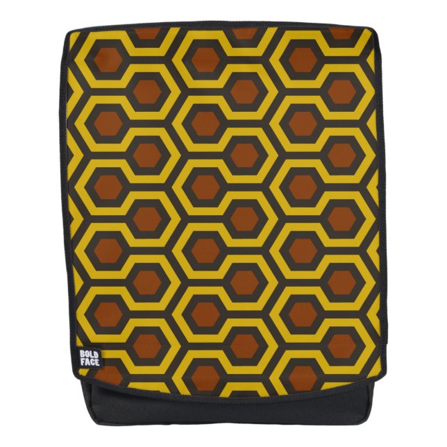 Sac À Dos Brown brillant (Devant)
