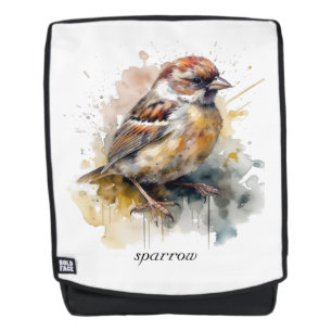 Sac À Dos Bruant rustique, personnalisé