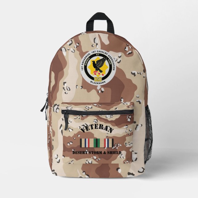 Sac à dos Camo Cavalry Tempête du désert (Recto)