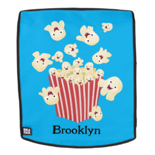 Sac À Dos Caricature de pop-corn drôles