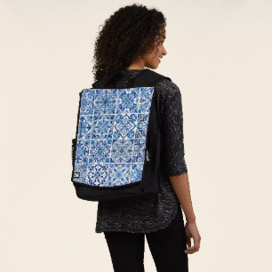 Sac À Dos Carrelage méditerranéen, Portugais, Azulejo, Majol