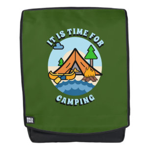 Sac À Dos C'est temps pour Camping Personnalisé