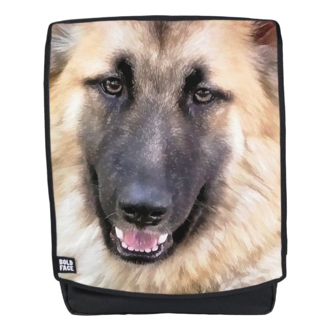 SAC À DOS CHIEN GERMAN SHEPHERD (Devant)