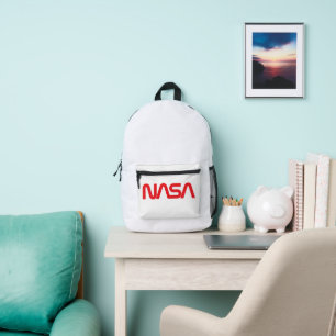 Sac à dos Circa Iconique de la NASA (blanc fusées)