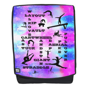 Sac À Dos Compétences en gymnastique Gymnaste Mot de passe S