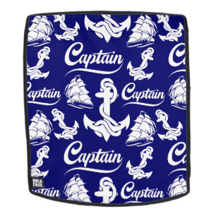 Sac À Dos Conception nautique d'ancre de voilier capitaine