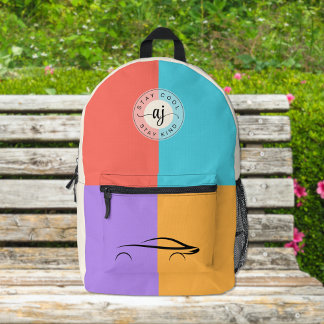 Sac à dos couleur moderne - Restez Cool Restez en 