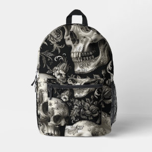 Sac à dos crâne gothique