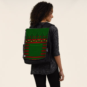Sac à dos de costume de Noël Elf Bags