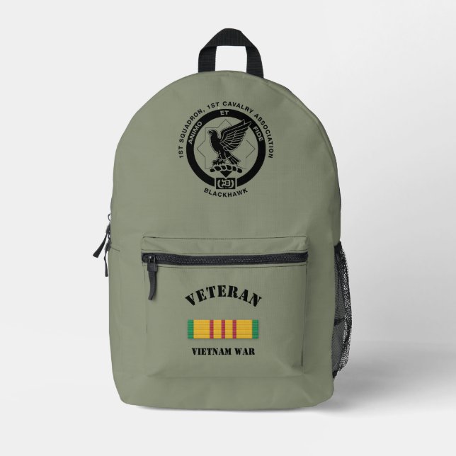 Sac à dos de la cavalerie verte du Vietnam OD (Recto)
