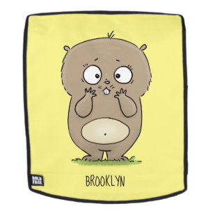 Sac À Dos Dessin d'adorable hamster