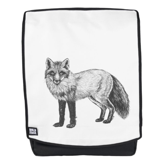 Sac À Dos Dessin Fox (Devant)