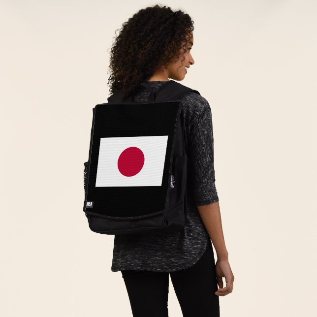 Sac À Dos Drapeau du Japon : Hinomaru, Nisshōki, Red Rising  (Porté)
