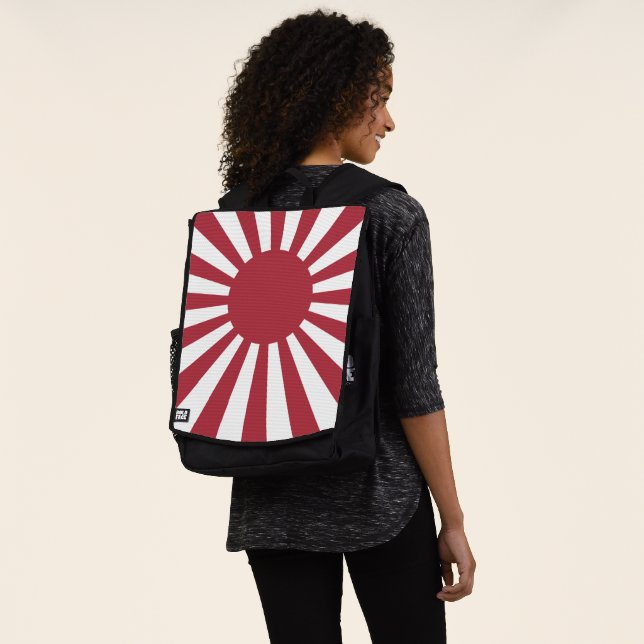 Sac À Dos Drapeau du soleil levant impérial du Japon, Edo à  (Porté)
