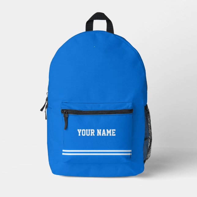 sac à dos équipe de sport enfants garçons Imprimer (Recto)