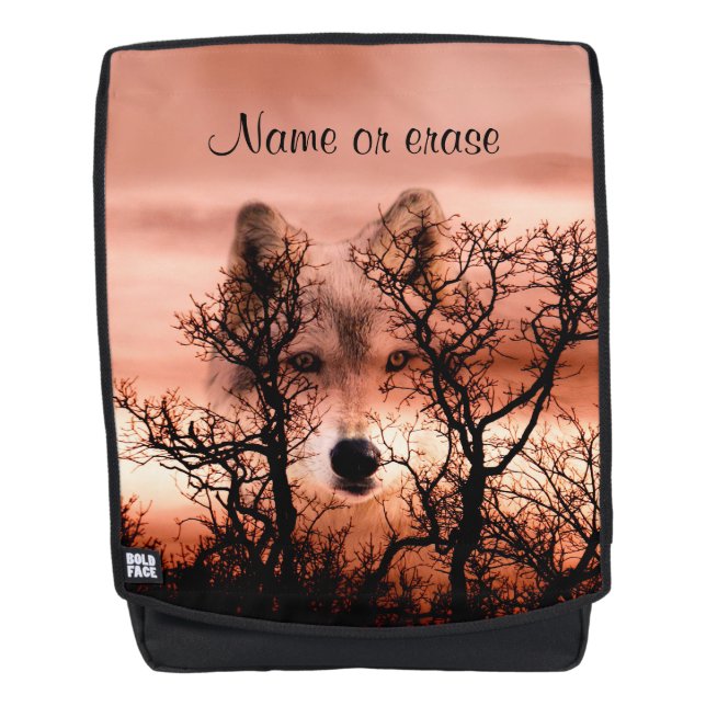 Sac À Dos Esprit de loup (Devant)