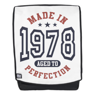 Sac À Dos Fabriqué En 1978 Âgé À Perfection Anniversaire Cad