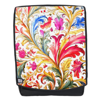 Sac À Dos Fantastique design florentin Feuilles