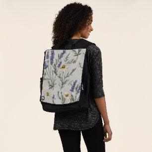 Sac À Dos Fleur de Lavande