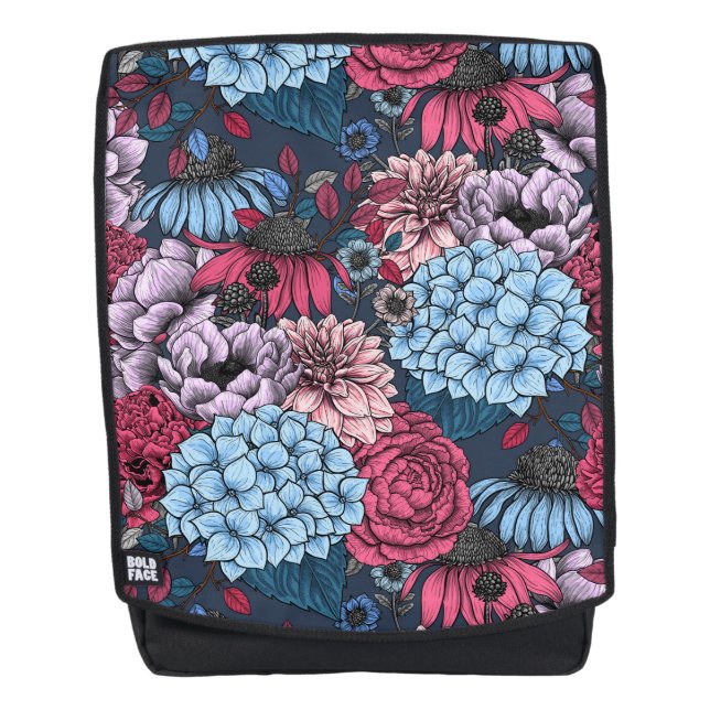 Sac À Dos Fleurs de jardin (Devant)