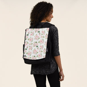 Sac À Dos Fleurs roses, Roses roses, Fleurs Aquarelles