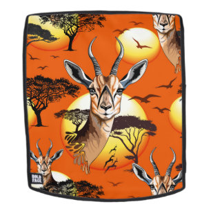 Sac À Dos Gazelle Antelope africaine animal sauvage