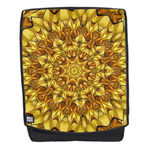 Sac À Dos Golden Mandala Antique Abstract Design-63495