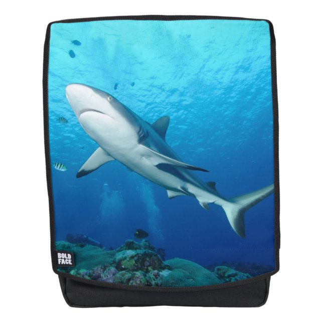 Sac À Dos Grand requin blanc (Devant)