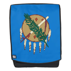 Sac À Dos Graphique Drapeau de l'état de l'Oklahoma dynamiqu