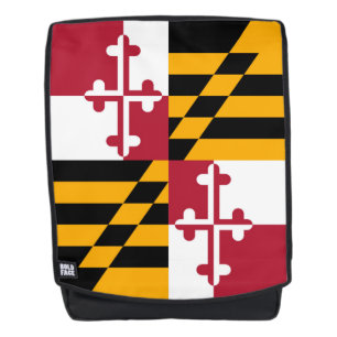 Sac À Dos Graphique du drapeau de l'état dynamique du Maryla