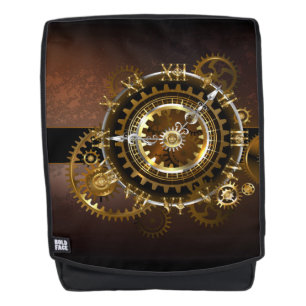 Sac À Dos Horloge Steampunk avec des engrenages anciens