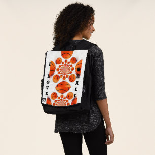 Sac À Dos I Love Basketball : The Game of Champions Art Prin