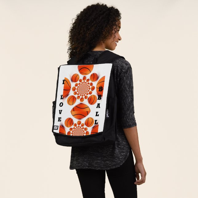 Sac À Dos I Love Basketball : The Game of Champions Art Prin (Porté)