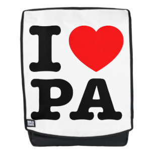 Sac À Dos I LOVE PA Pennsylvanie