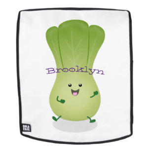 Sac À Dos Illustration de bébé bok choy mignon en dessin ani