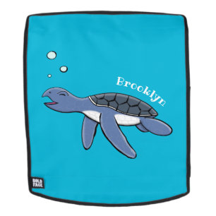 Sac À Dos Illustration de la petite tortue de mer