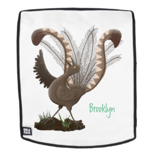 Sac À Dos Illustration de superbe et superbe lyrebird