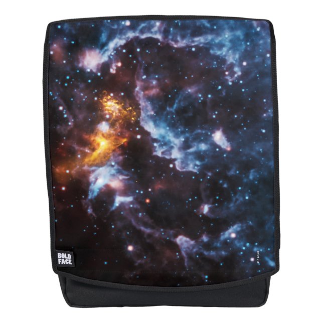 Sac À Dos Image de galaxie d'étoile neutron de pulsar (Devant)