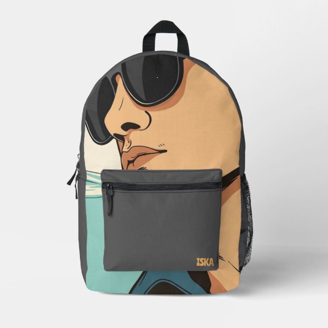 Sac à dos imprimé (Recto)
