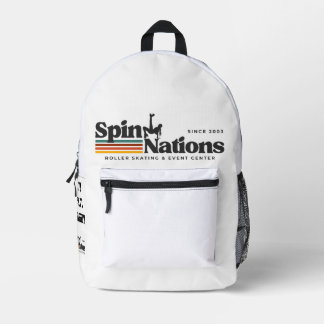 Sac À Dos Imprimé 2025 Retro SpinNations Backpack