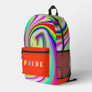 Sac À Dos Imprimé Abrégé coloré