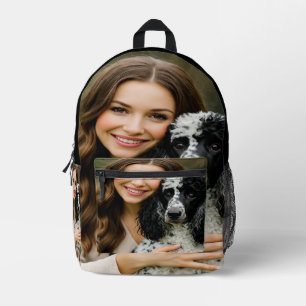 Sac À Dos Imprimé Ajouter une photo de Poddle Personnaliser Personna