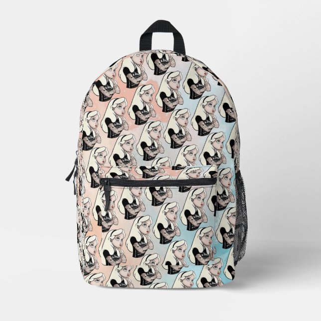 Sac À Dos Imprimé Alice (Recto)