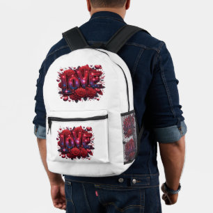 Sac À Dos Imprimé Amour
