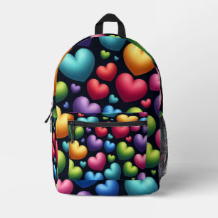 Sac À Dos Imprimé Amour vibrant