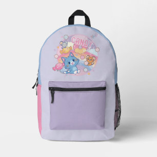 Sac À Dos Imprimé Anime Tom et Jerry Candy Party