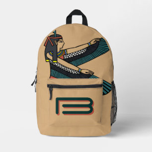 Sac À Dos Imprimé Art Égyptien Antique Esthétique